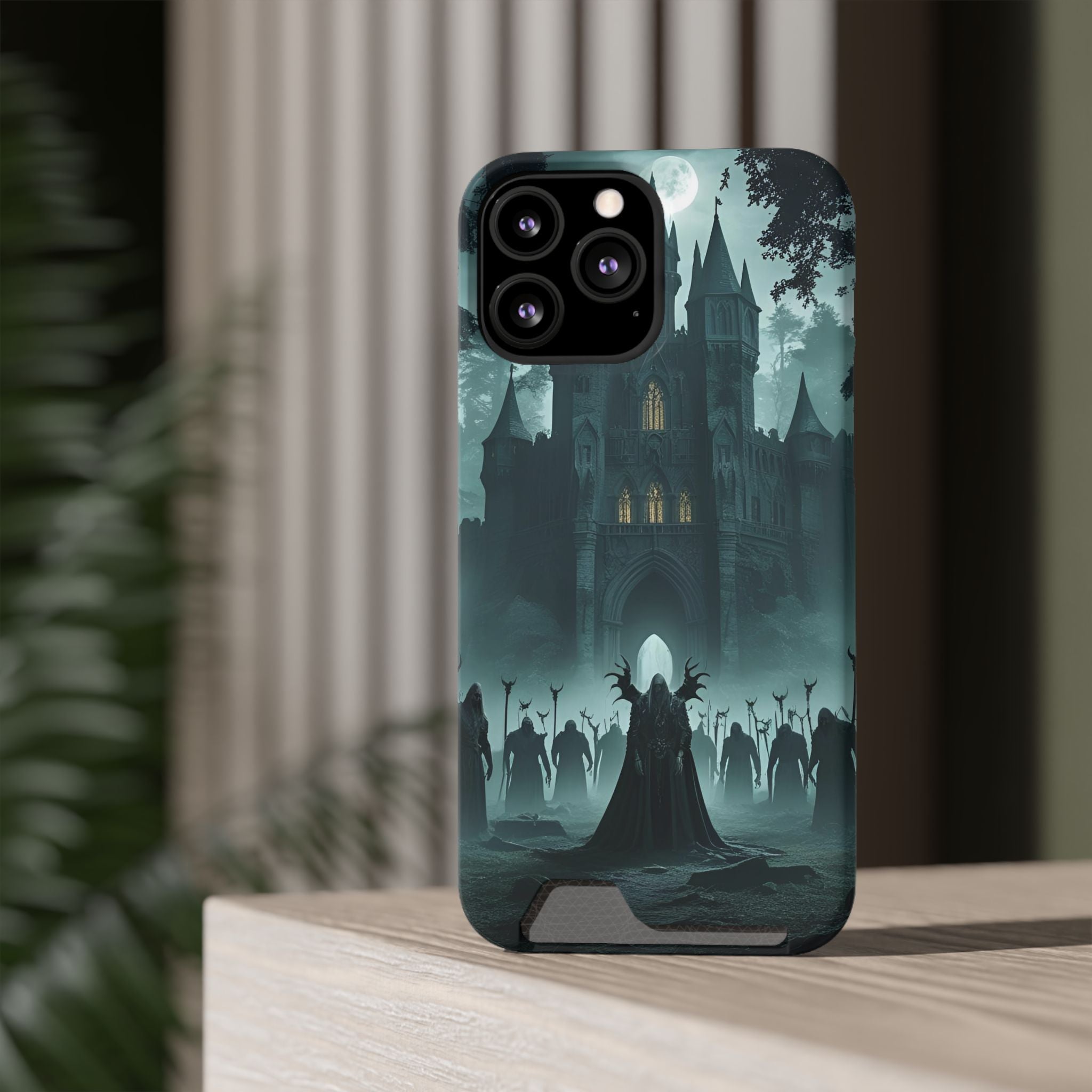 Necromancers Keep Phone Case with Card Holder