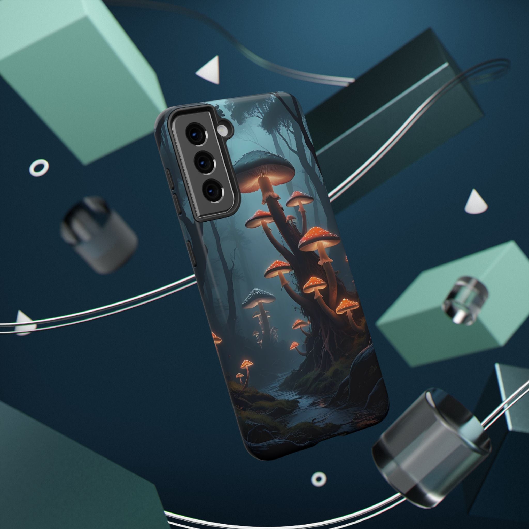 Mushroom Grove Impact-Resistant Phone Case