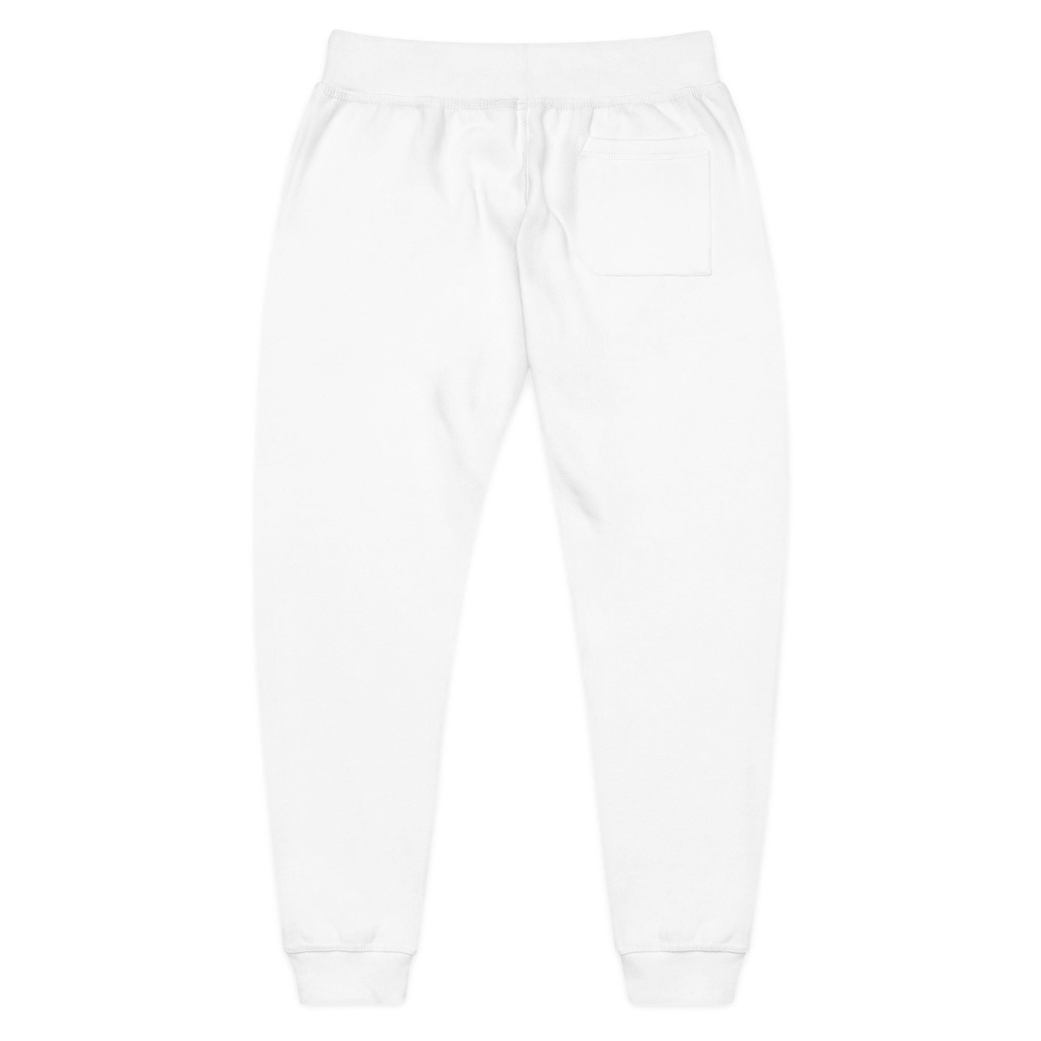 Embroidered Skull & Smoke Sweatpants