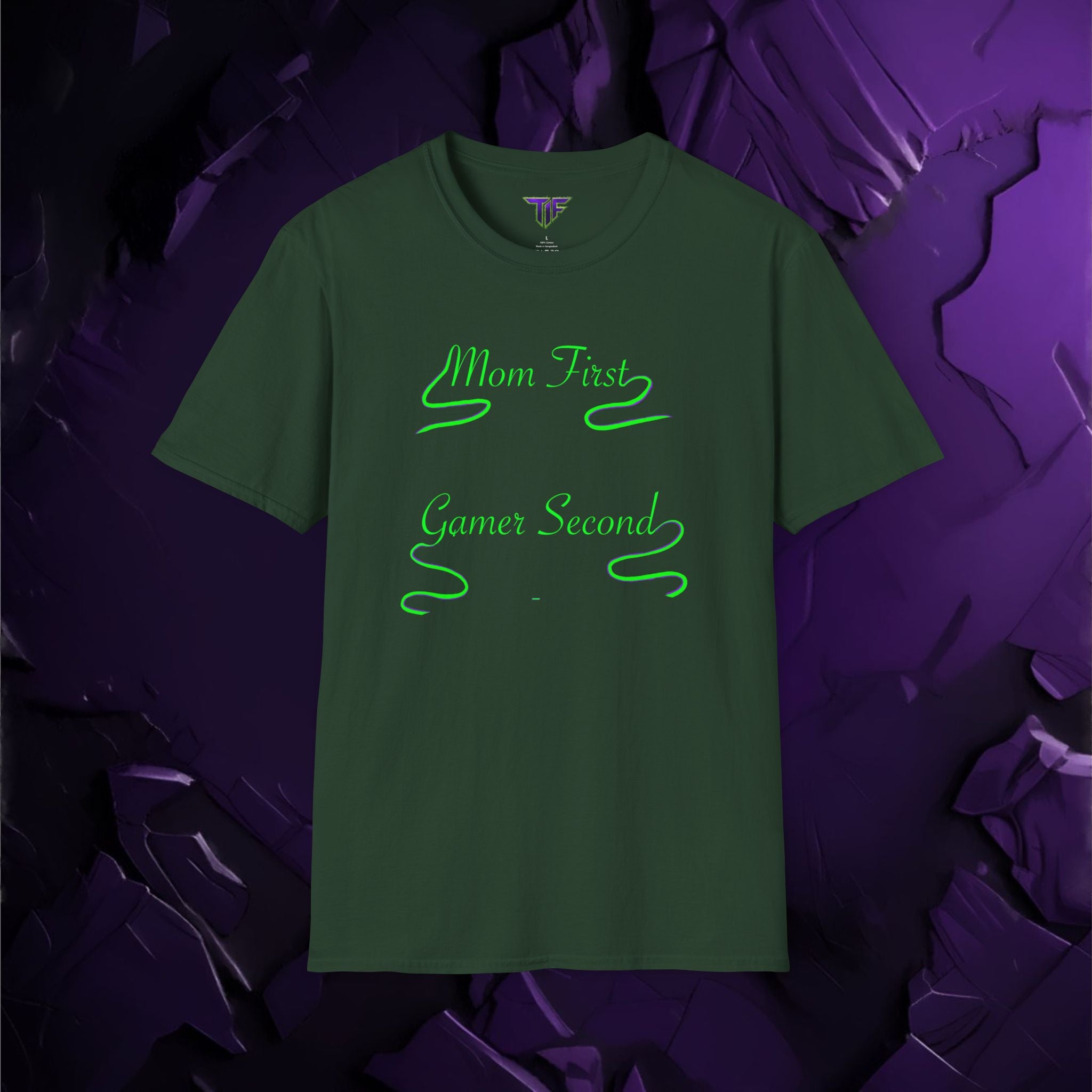 Mom First Gamer Second T‑Shirt