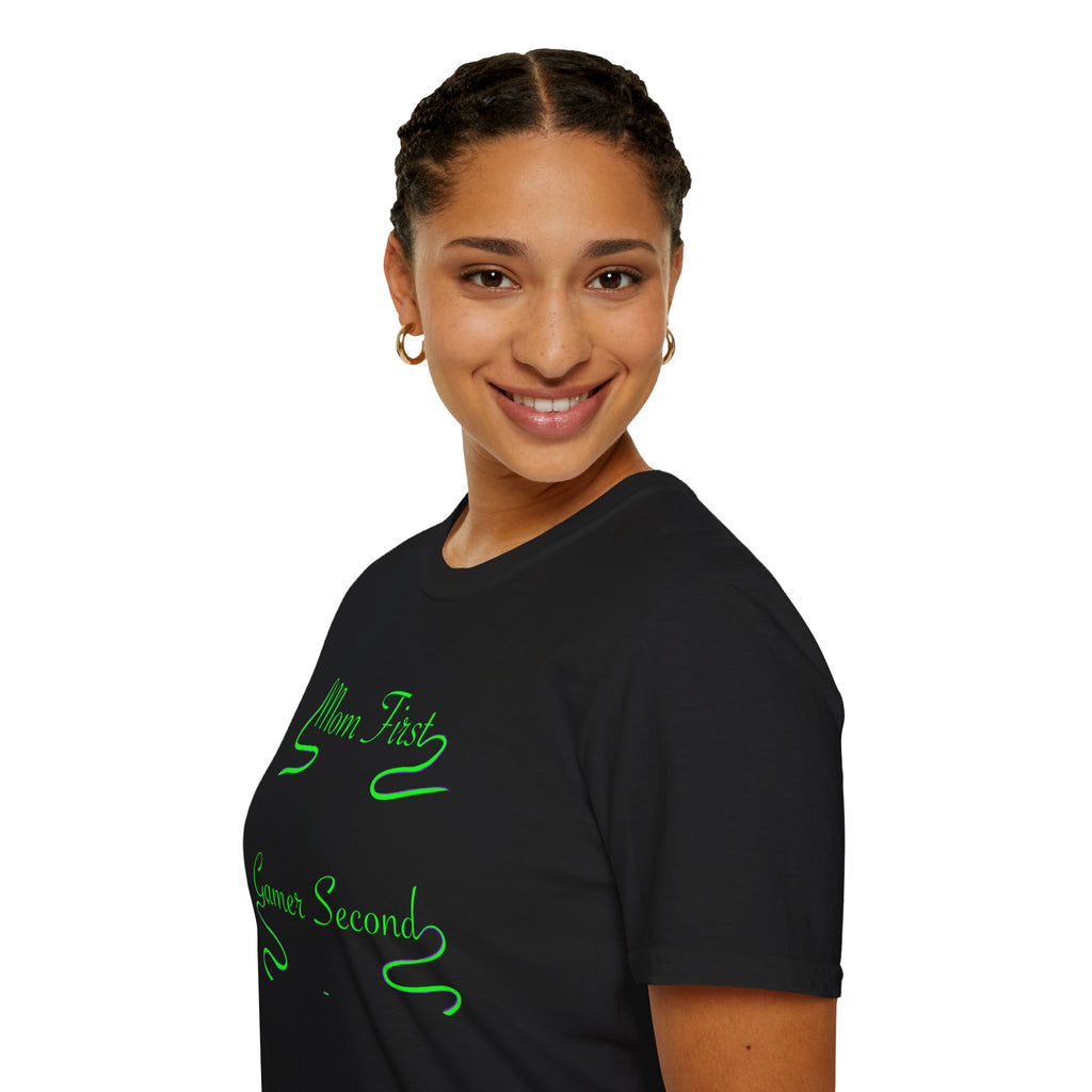 Mom First Gamer Second T‑Shirt