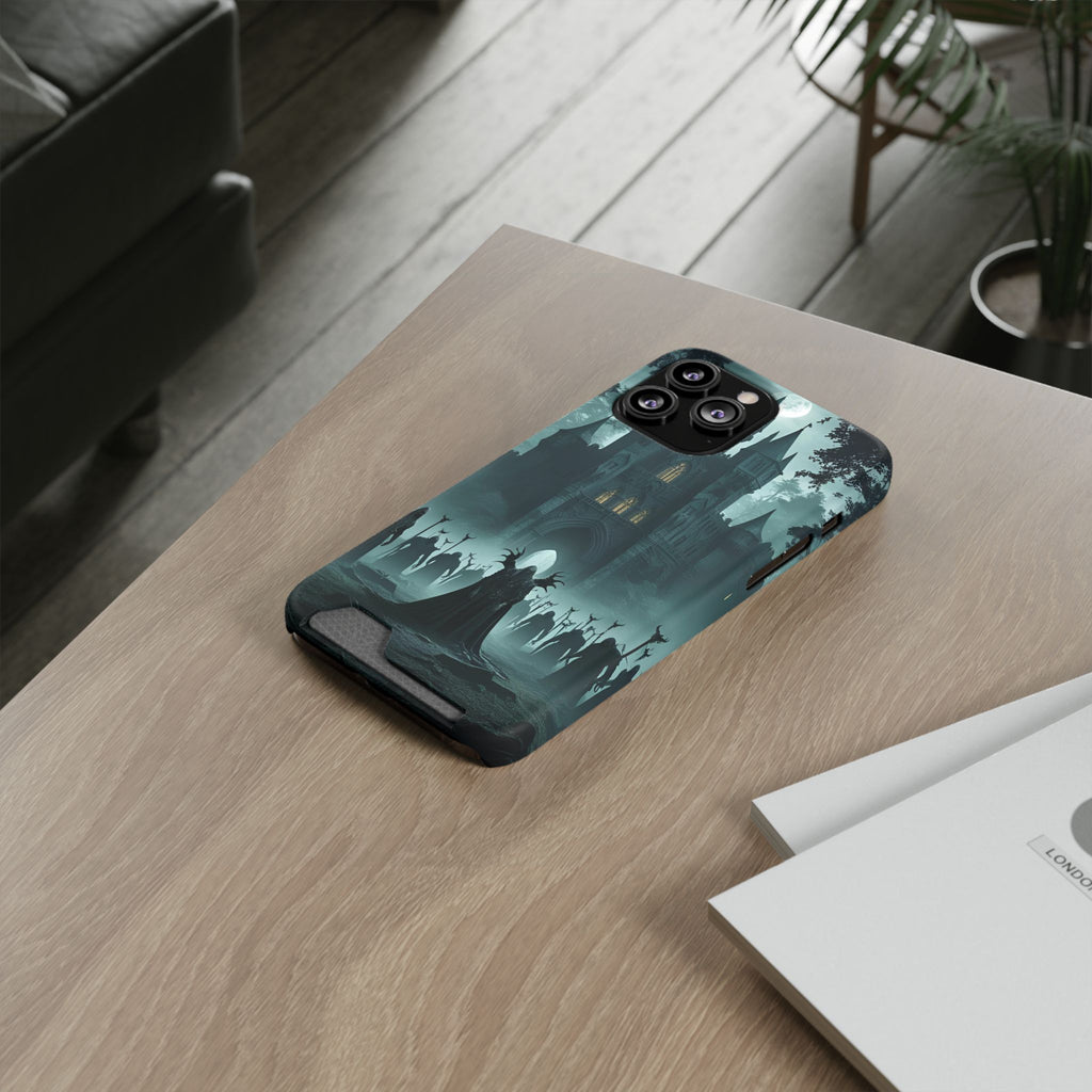 Necromancers Keep Phone Case with Card Holder