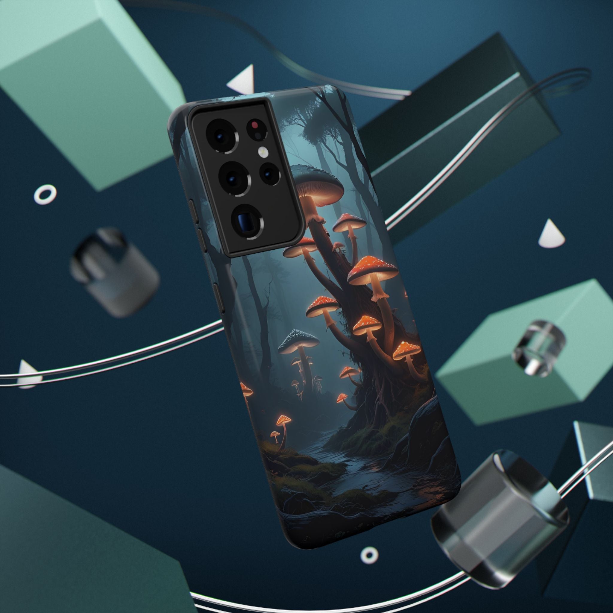 Mushroom Grove Impact-Resistant Phone Case