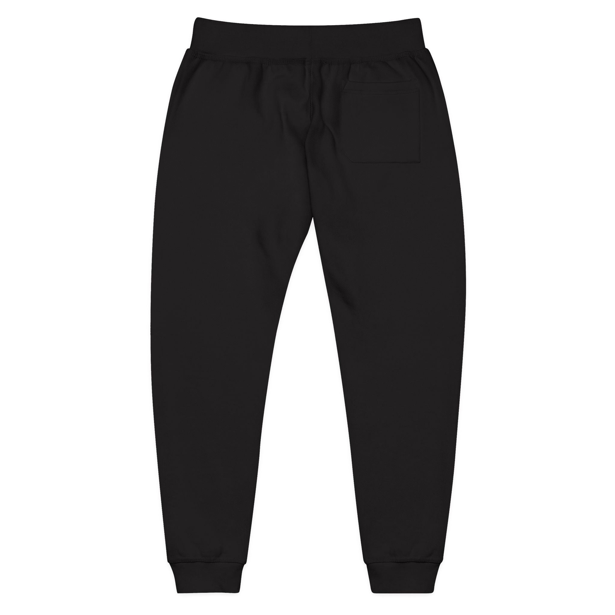 Embroidered Skull & Smoke Sweatpants