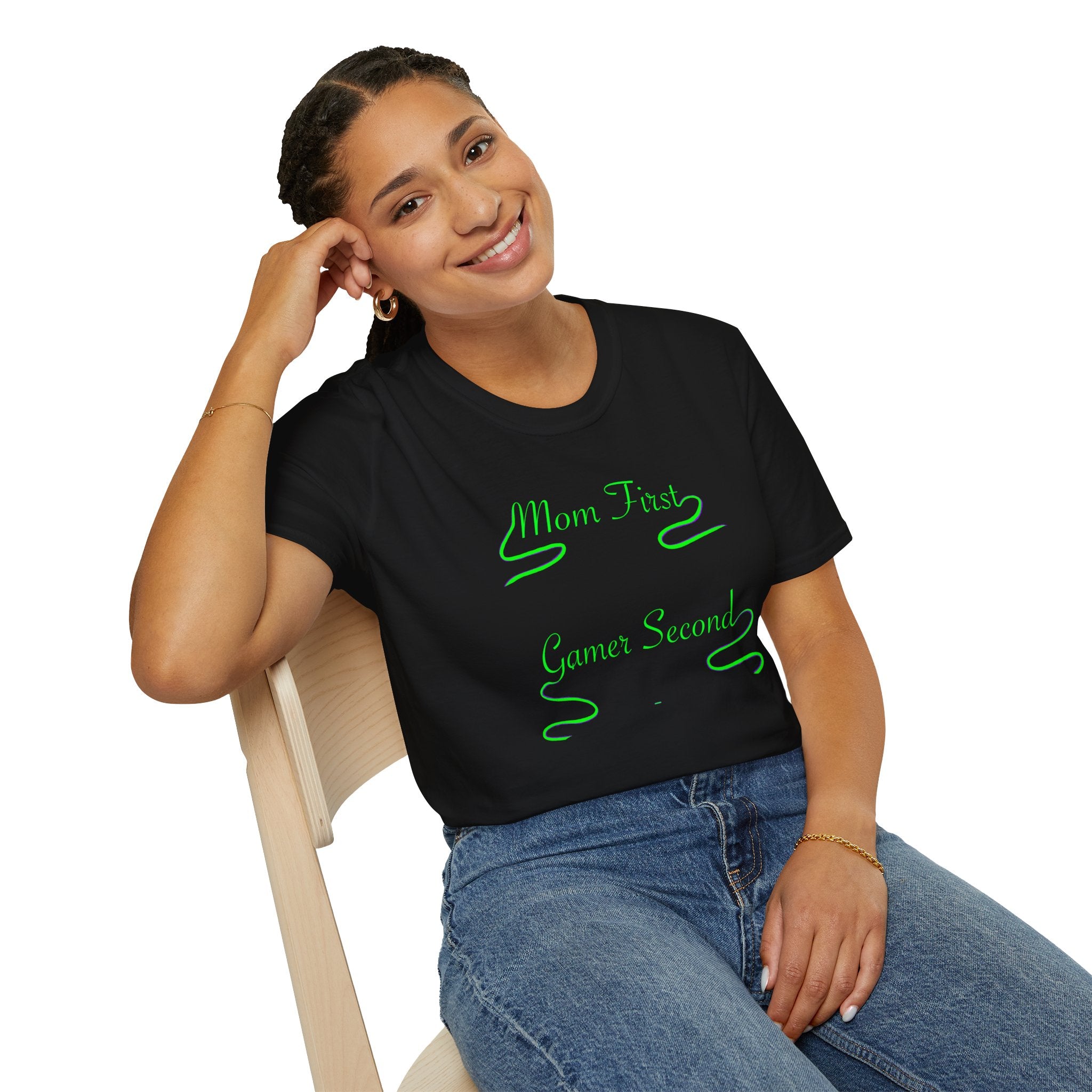 Mom First Gamer Second T‑Shirt